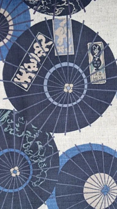 tissu-japonais-parapluie-bleu