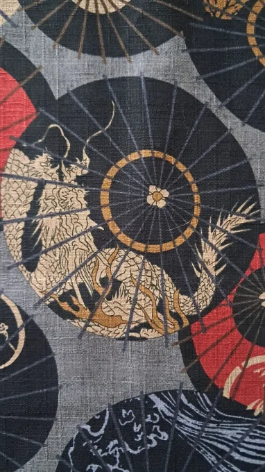 tissu-japonais-parapluie-gris