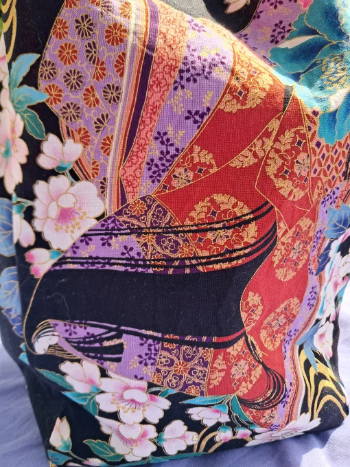 tissu japonais personnage Murasaki